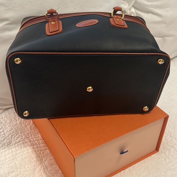 Longchamp France Leather Trimmed Toiletry Cosmetic Dopp Travel Bag Unisex NICE🥰 - Picture 12 of 16